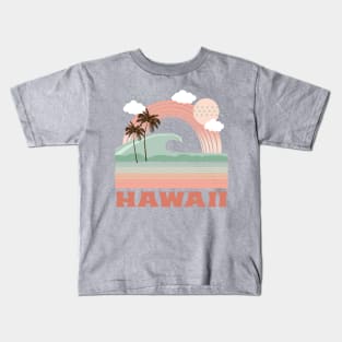 pastel hawaii Kids T-Shirt